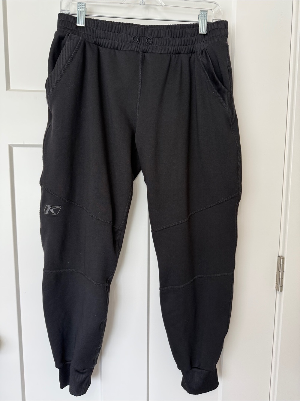Klim Black Fleece Snowboard Jogger Pants - Size M